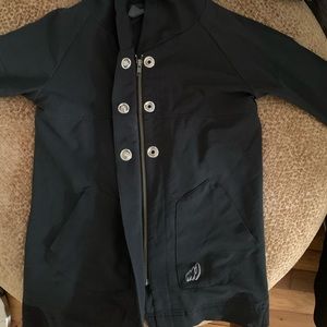 Black Tech Wear Hoodie